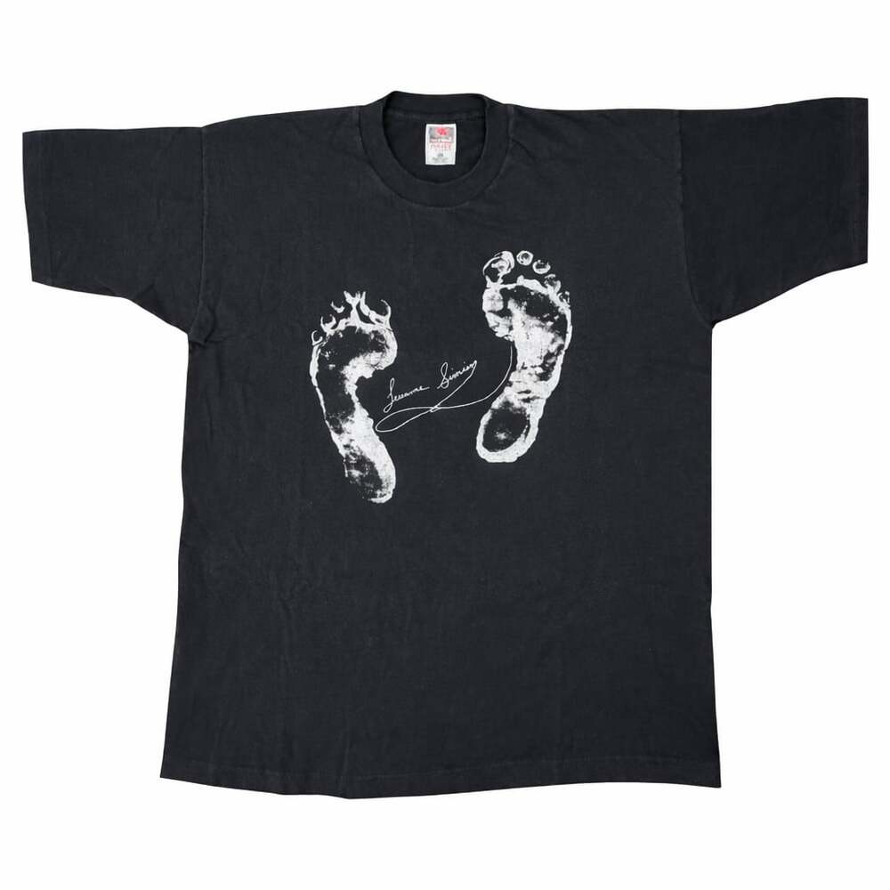Vintage 1996 Terrace Simien Zydeco Footprints Band Graphic T-Shirt XL